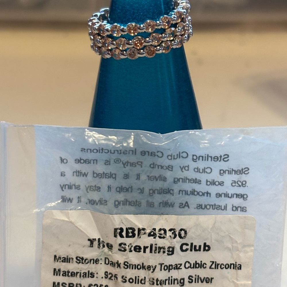 Silver Cubic Zirconia Ring